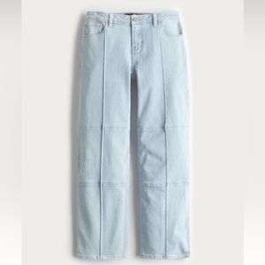 Hollister Low Rise Dad Jean with Seams